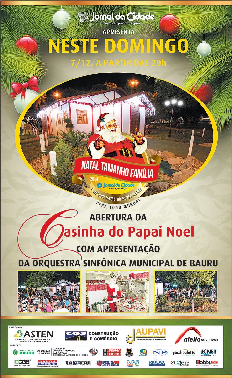 Natal Tamanho Família