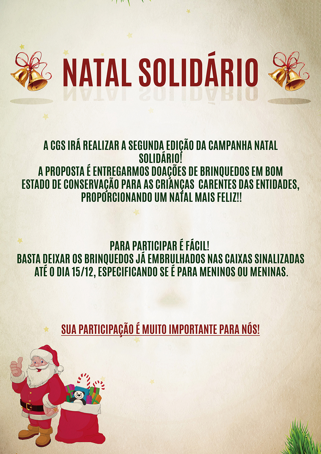 Natal Tamanho Família